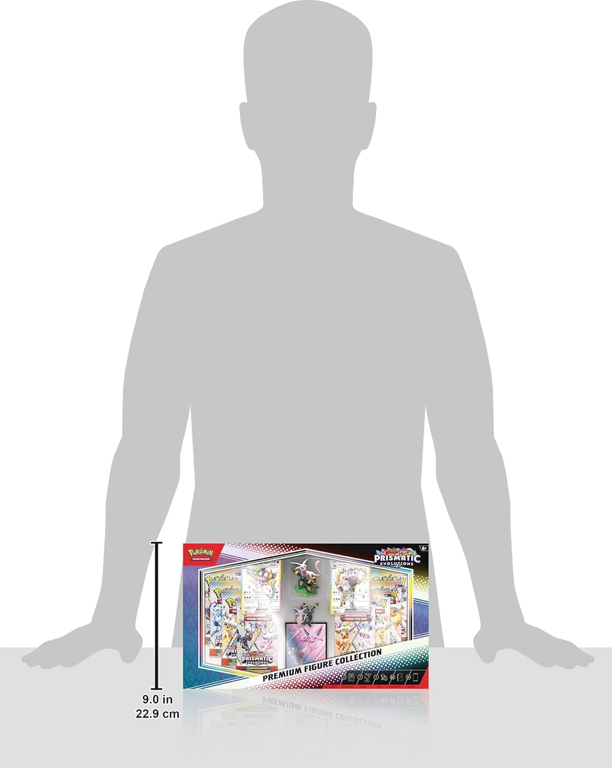 Pokemon Trading Card Games SV 8.5 Prismatic Evolutions Premium Figure Collection