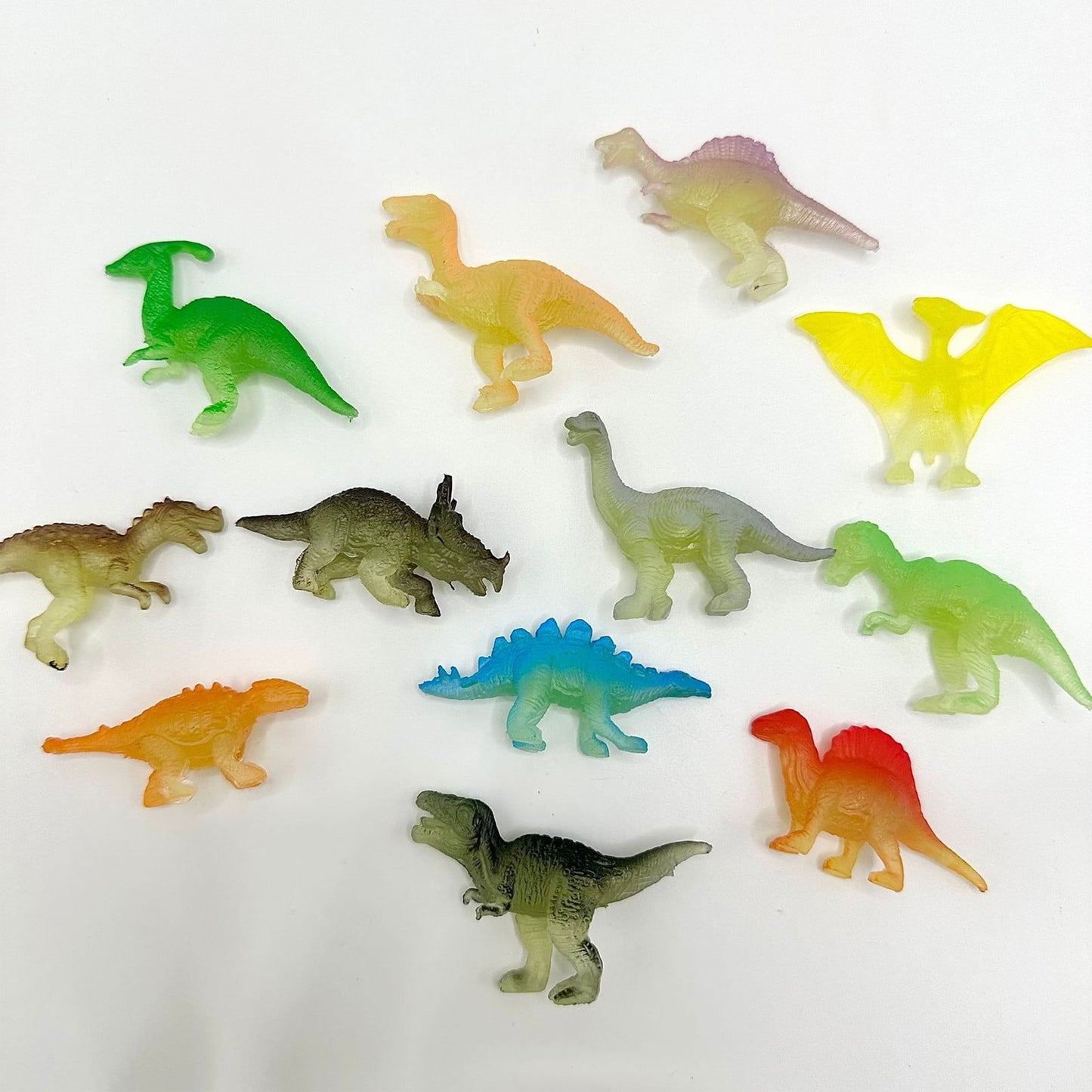 Toddler Toys Kids Toys Gift, Night Light Mini Dinosaur Party Pack Plastic Education Animals Funny Gifts Preschool School Carnival Award
