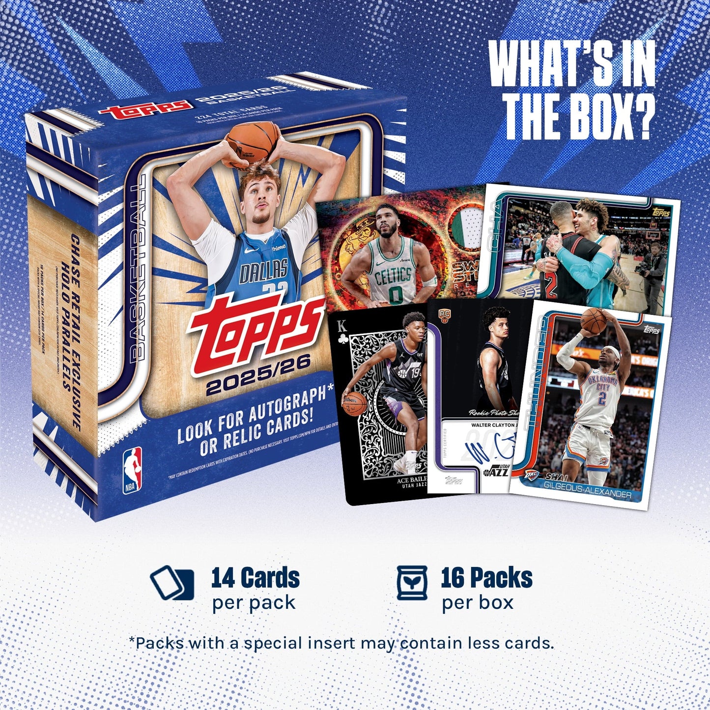 2025-26 Topps Basketball - Factory Sealed - Mega Box
