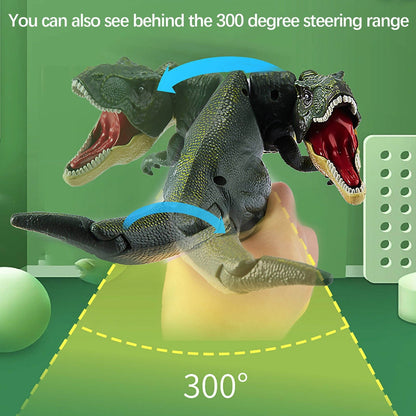 COM1950s Dinosaur Toys for Kids, Small Tyrannosaurus Toy with Realistic Sounds, Ideal Education Toys for Kids and Toddler, Plastic Dinosaur Including T-Rex