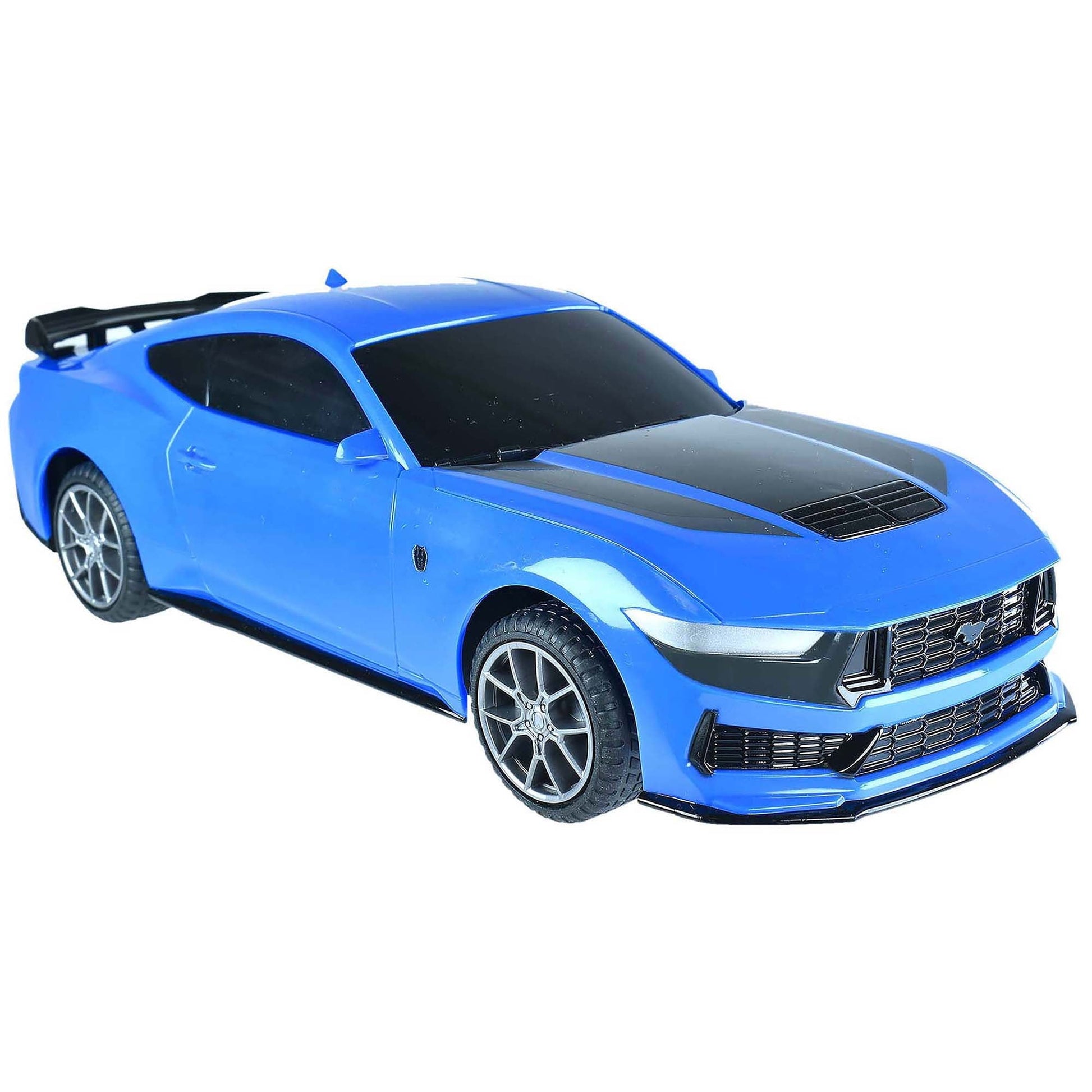 Taiyo: Ford Mustang GTD Dark Horse RC - Blue - 1:18 Scale Car, 2.4Ghz Remote Controlled Vehicle, Controller, Battery Operated Sports Car, Licensed