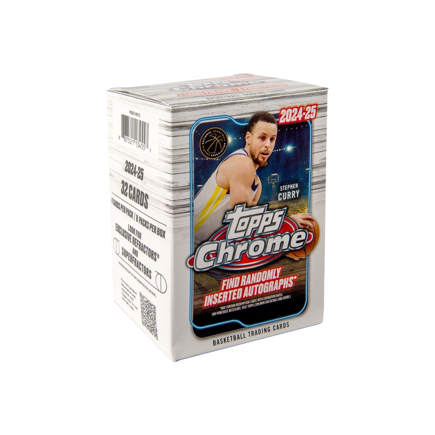2024-25 Topps CHROME Basketball Trading Cards Value Box