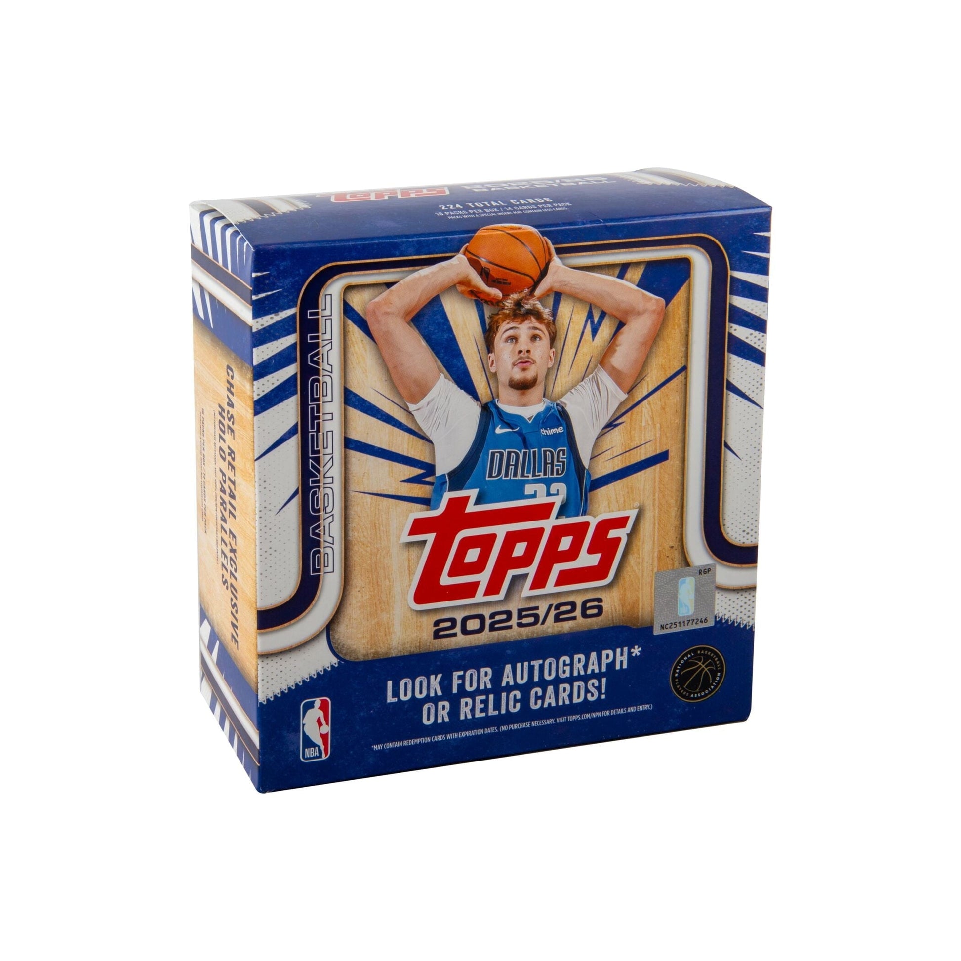 2025-26 Topps Basketball - Factory Sealed - Mega Box