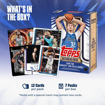 2025-26 Topps Basketball - Factory Sealed - Value Box