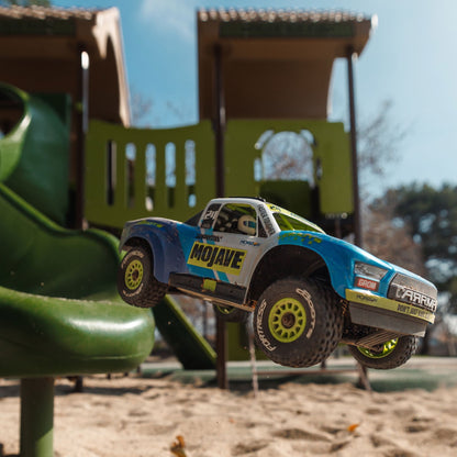 ARRMA MOJAVE GROM 4x4 SMART Small Scale Desert Truck Blue/White ARA2104T2