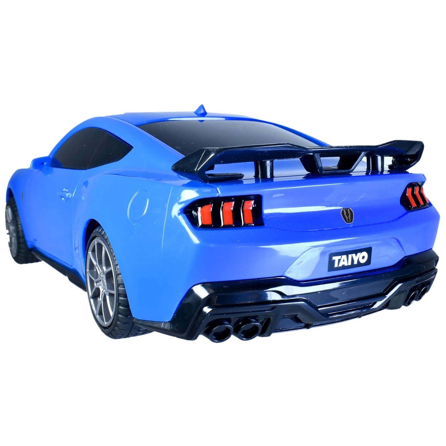 Taiyo: Ford Mustang GTD Dark Horse RC - Blue - 1:18 Scale Car, 2.4Ghz Remote Controlled Vehicle, Controller, Battery Operated Sports Car, Licensed