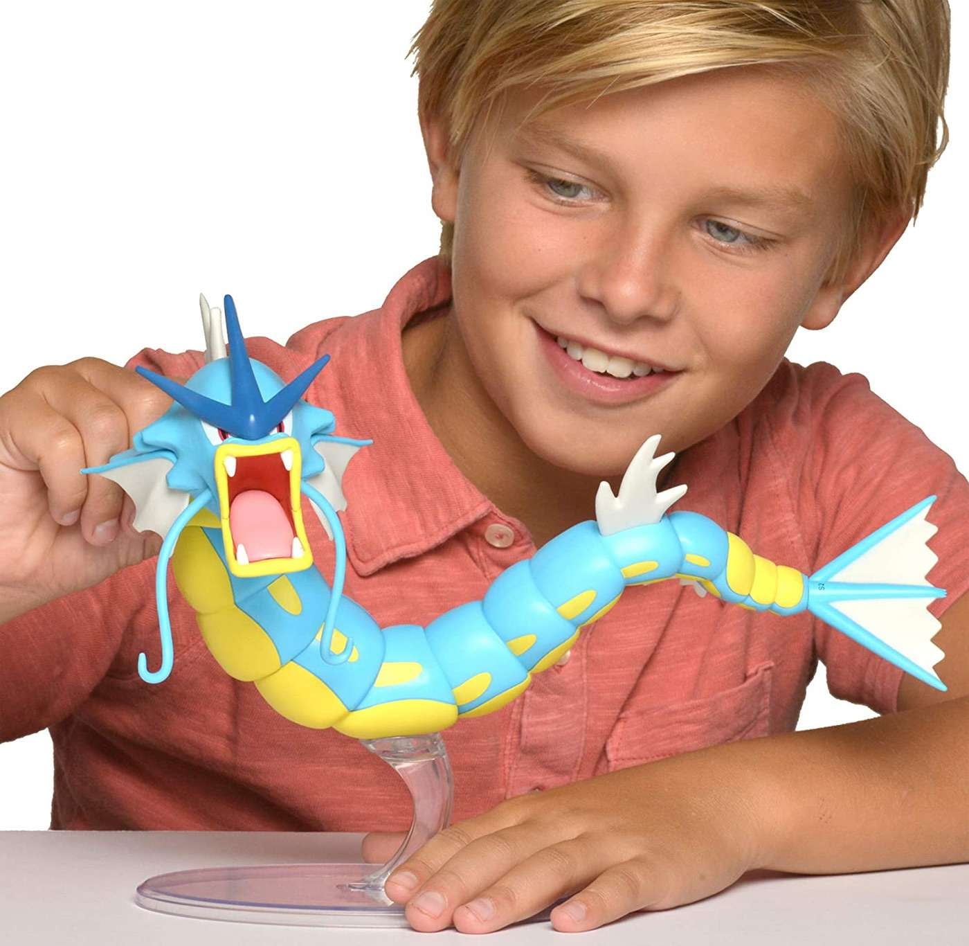 Pokemon Gyarados 12 Inch Epic Battle Figure Authentic Details Fully Articulated Figure Toys Inspired by Smash Hit Animated Series Gotta Catch Em All