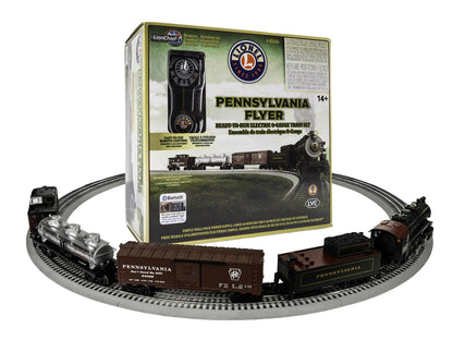 Lionel Pennsylvania Flyer Electric O Gauge Train Set with Remote and Bluetooth 5.0 Capability