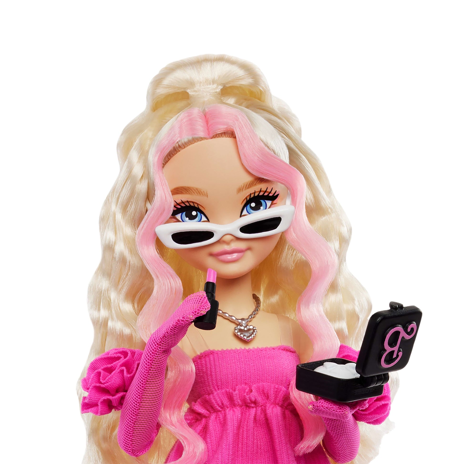 Barbie Dream Besties Barbie “Malibu” Fashion Doll with 8 Makeup & Hair Themed Accessories
