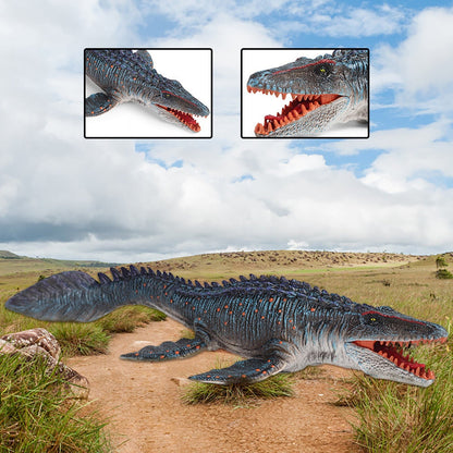 Xubinwww Realistic Large Mosasaurus Model Lifelike Dinosaur Model Figure Playset Model Toy For 4-5 Year Old Boys Spelling Game For Kids Ages 6-8 Matching Games For Toddlers 3-5 Kids Toys 3-5
