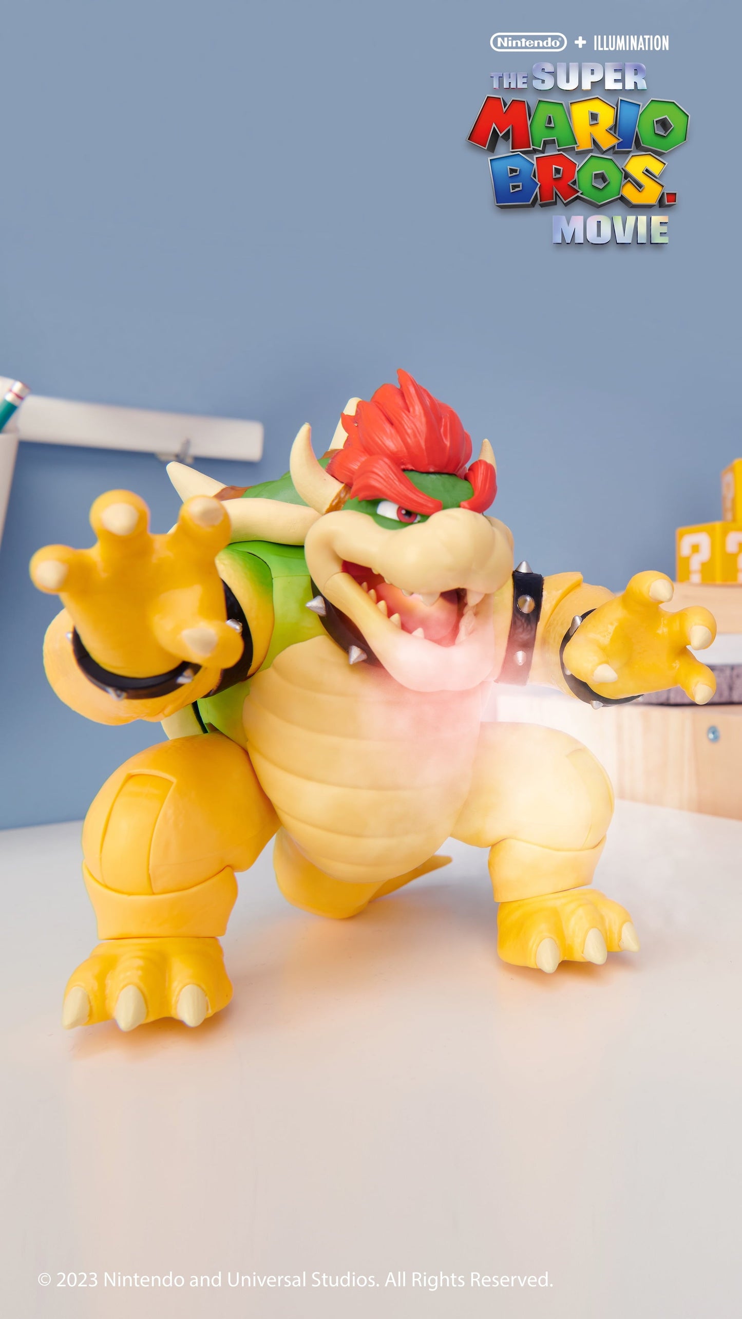 The Super Mario Bros. Movie 7 inch Bowser Action Figure