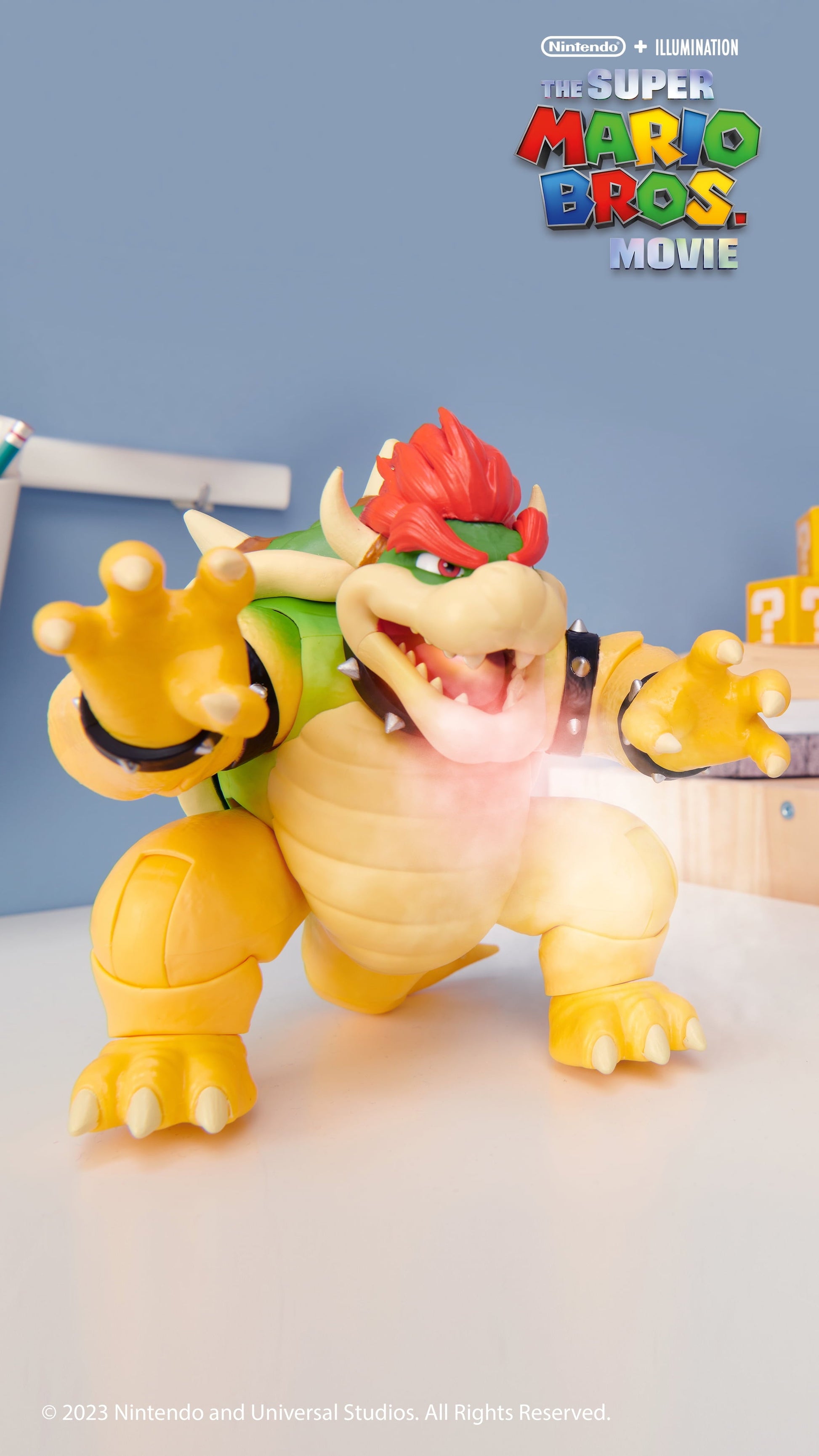 The Super Mario Bros. Movie 7 inch Bowser Action Figure