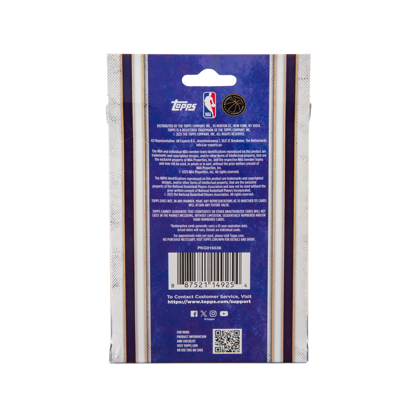 2025-26 Topps Flagship Basketball Trading Cards Hanger Box