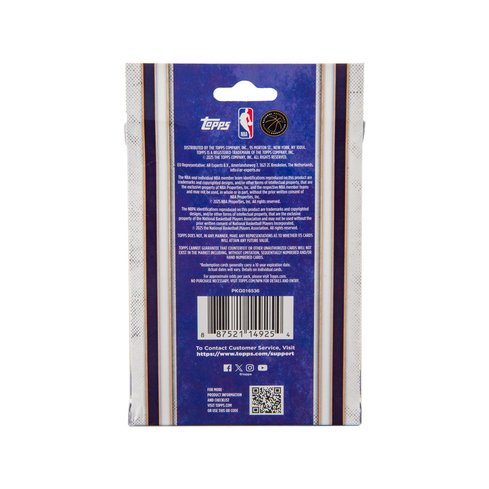 2025-26 Topps Flagship Basketball Trading Cards Hanger Box