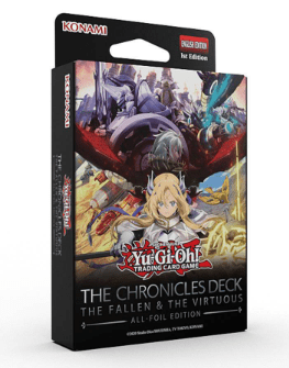 Yu-Gi-Oh! Trading Card Game : The Chronicles Deck- The Fallen & The Virtuous