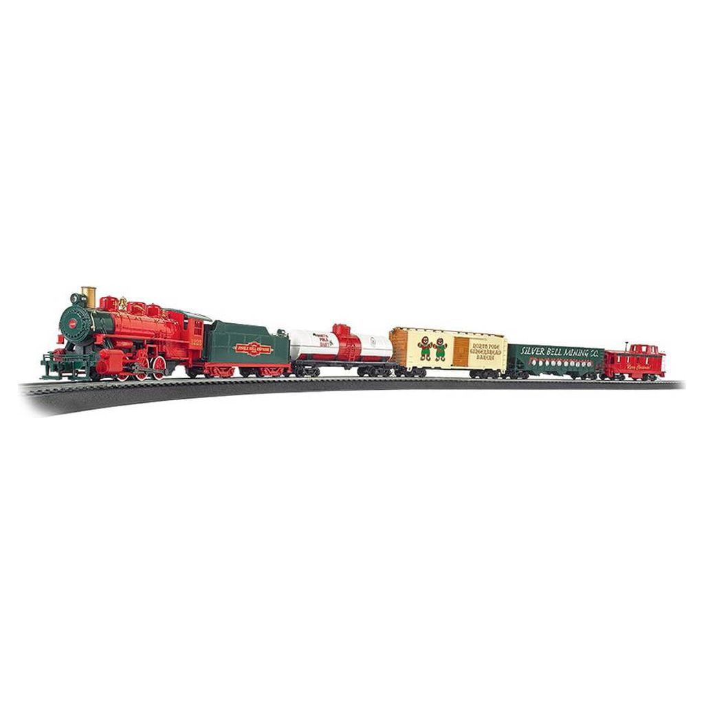 Bachmann Trains HO Scale Jingle Bell Express Ready To Run Electric Train Set