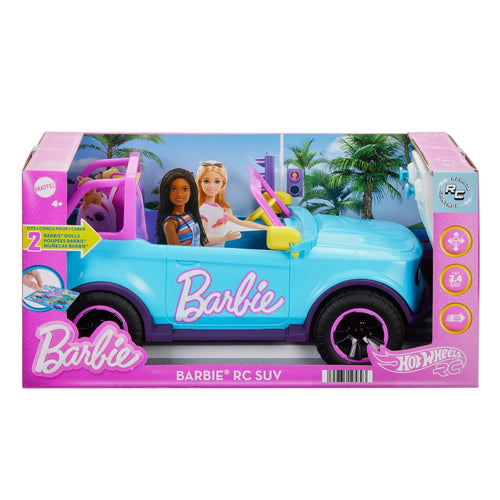 Barbie HOT WHEELS® Battery-Powered RC SUV Vehicle, Blue