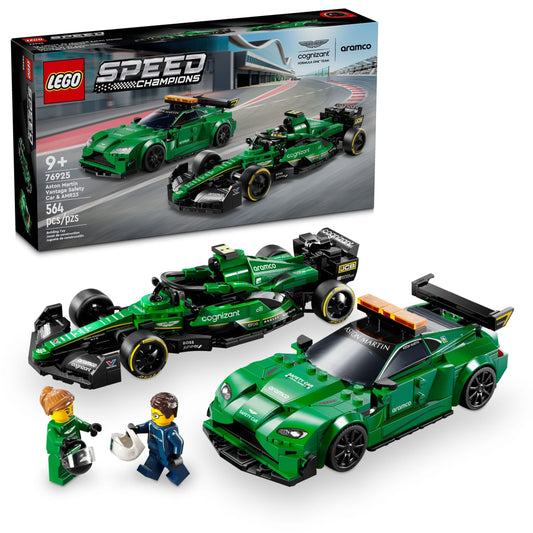 LEGO Speed Champions Aston Martin Safety Car & AMR23 Building Toys