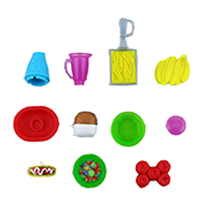 Replacement Parts for Fresh 'N Fun Food Truck Barbie Doll Playset - Gmw07 ~ Replacement Blender, Fry Basket, Salad Bowl And Food