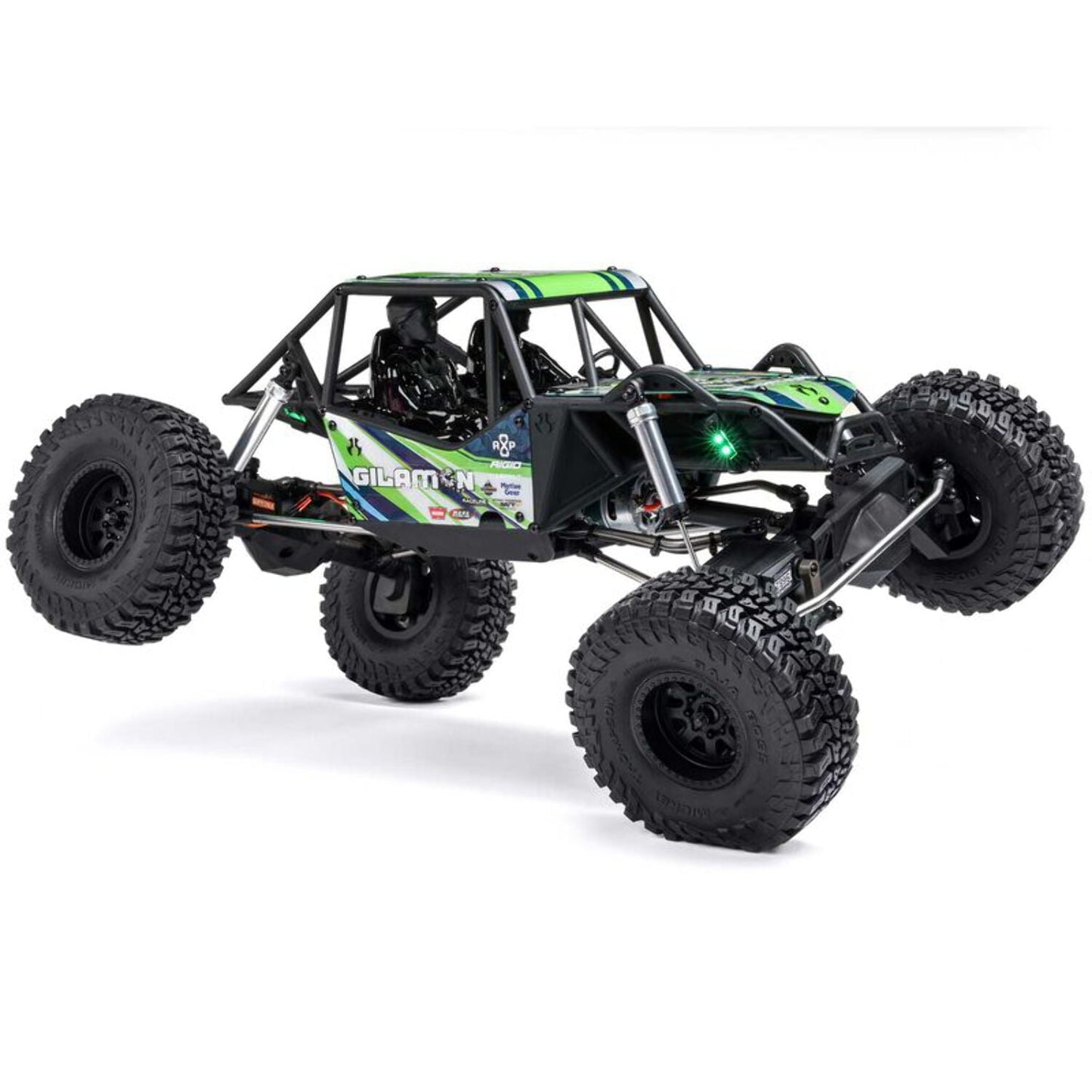 Axial 1/8 AXP8 Gilamon 2.2 4X4 RTR Brushed Trail Buggy Green AXI-1207T1