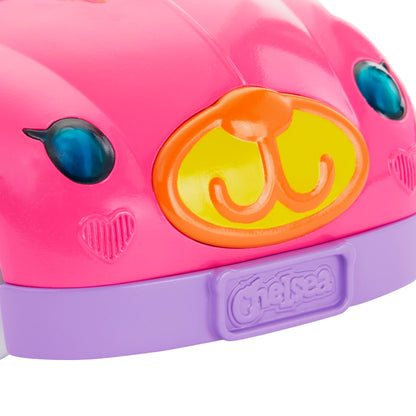 Barbie Chelsea Vehicle Set with Blonde Small Doll, Toy Car & Teddy Bear Accessory