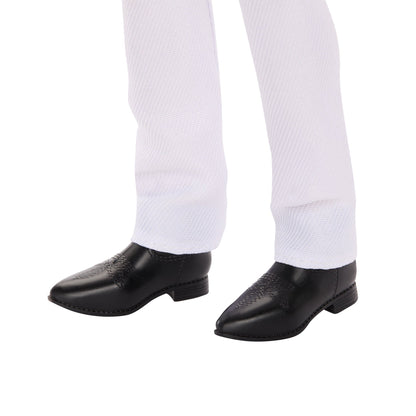 Barbie Fashionistas Ken Doll #226, Blonde Fashion Doll with Western Look, 65th Anniversary