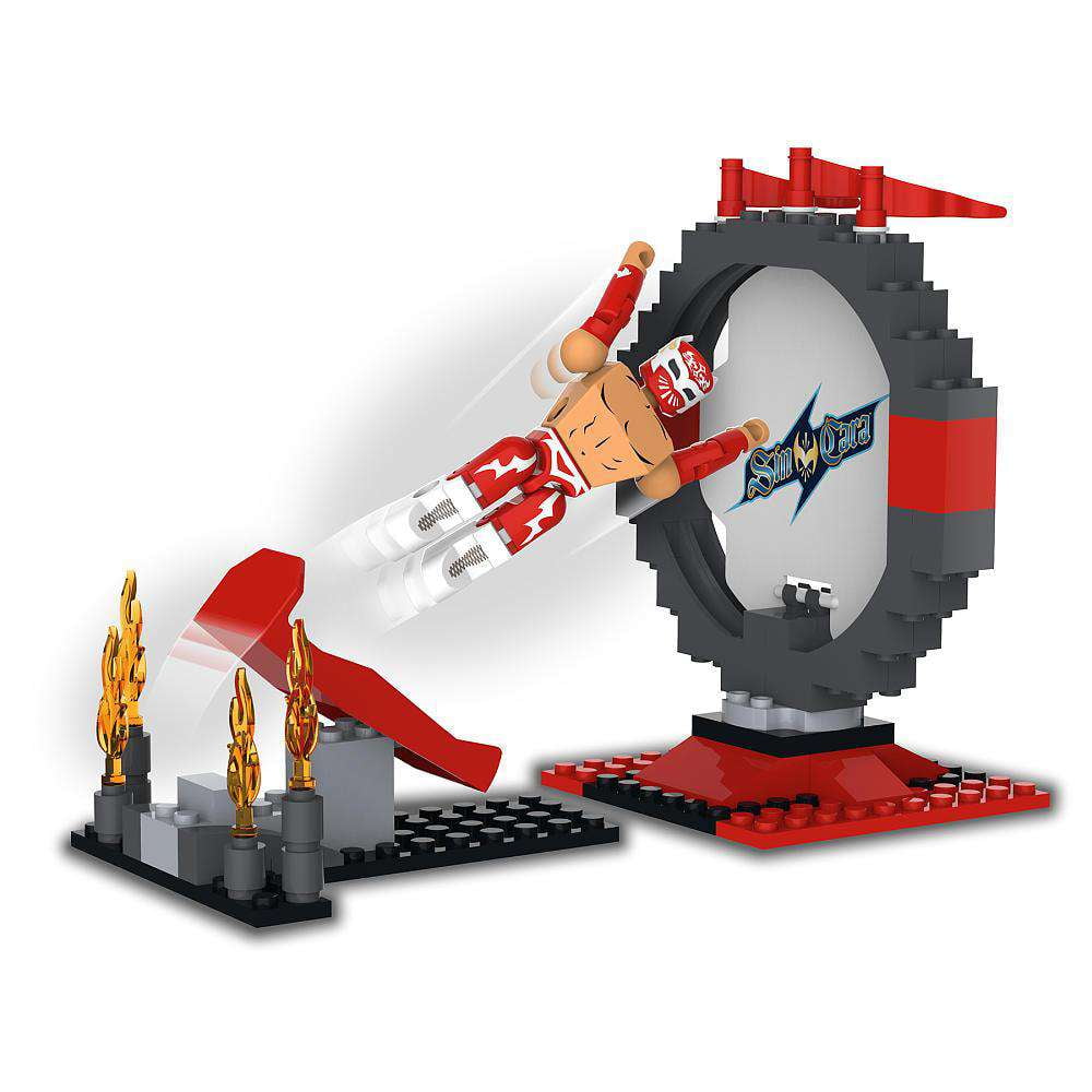 Wwe Wrestling Stack Down Universe Building Toy Set 21001 High Flyin Sin Cara