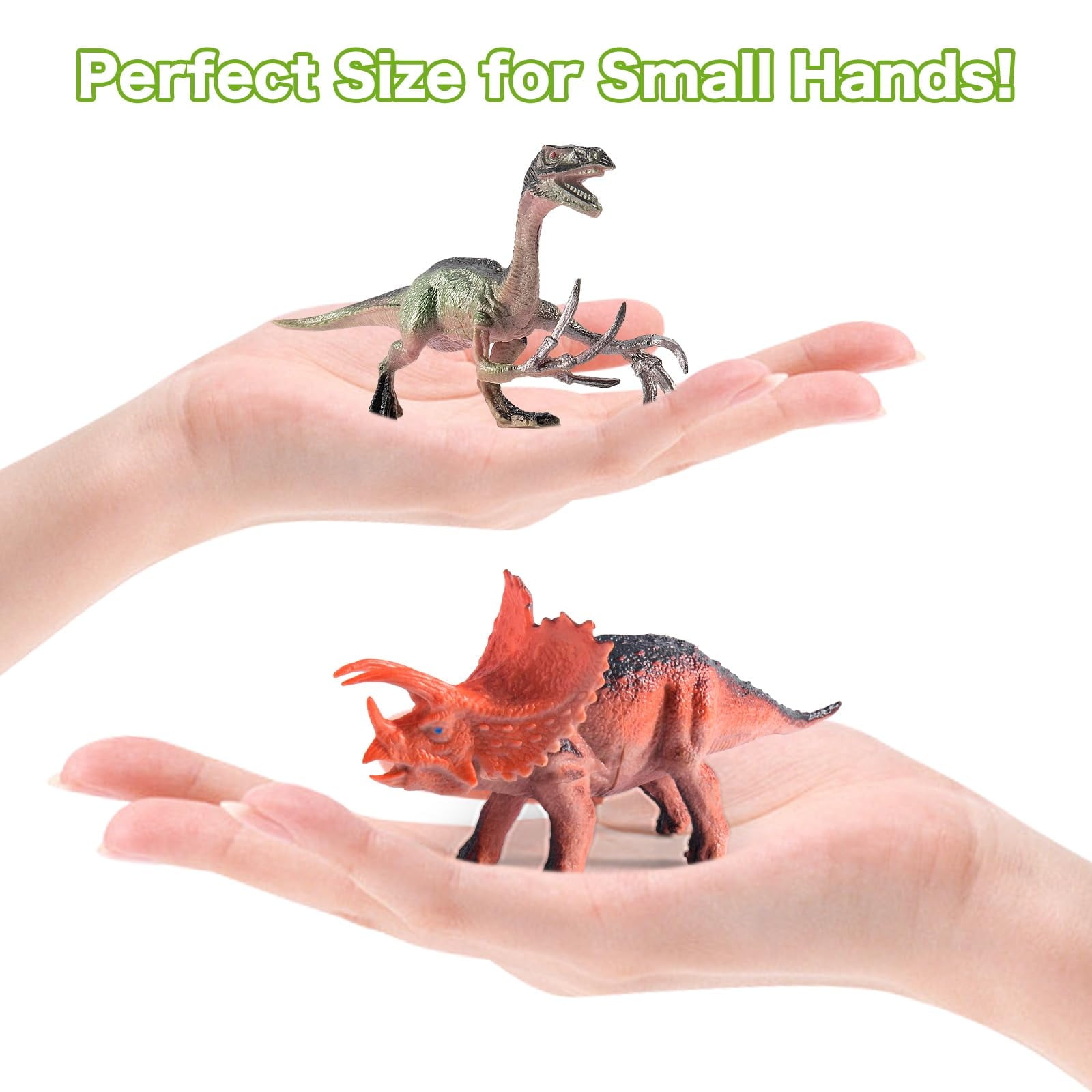 45PCS Dinosaur Toys for Kids 3-5, Realistic Jurassic Dinosaurs Figures with Eggs\u0026Trees\u0026Fence Playset to Create a Dino World,Educational Figures, Great Gift for Toddler Boys \u0026 Girl