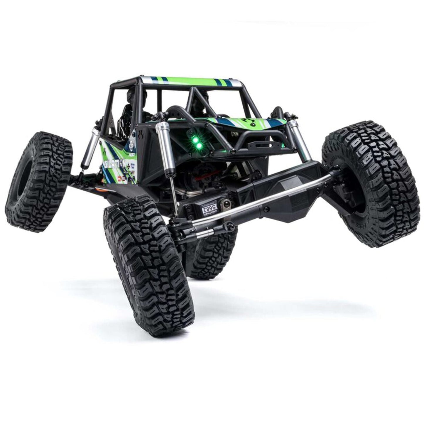 Axial 1/8 AXP8 Gilamon 2.2 4X4 RTR Brushed Trail Buggy Green AXI-1207T1