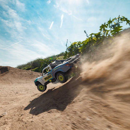 ARRMA MOJAVE GROM 4x4 SMART Small Scale Desert Truck Blue/White ARA2104T2