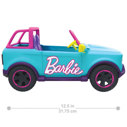 Barbie HOT WHEELS® Battery-Powered RC SUV Vehicle, Blue